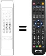 Telecomando equivalente RC144