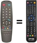 Telecomando equivalente Vestel 7270