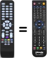 Télécommande équivalente Tcl 26A12H