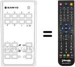 Telecomando equivalente Hitachi RC222
