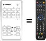 Telecomando equivalente Hitachi RC228