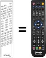 Télécommande équivalente RC3001