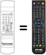 Telecomando equivalente RC307