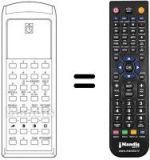 Telecomando equivalente RC40