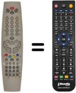Telecomando equivalente Vestel 1421