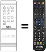 Telecomando equivalente RC51