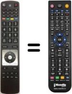 Télécommande équivalente RC5110