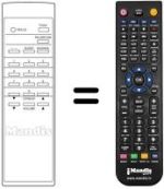 Telecomando equivalente RC56 MONO