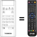 Télécommande équivalente Thomson 55MV21TX
