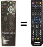 Télécommande équivalente Thomson DTH3300