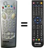 Télécommande équivalente RCT873M