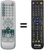 Replacement remote control VOXSON V-27DMBT
