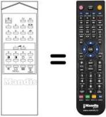 Gleichwertige Fernbedienung Samsung CB5013Z