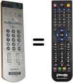 Télécommande équivalente Sony FWD42