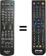 Télécommande équivalente Sony KV-25F1D