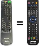 Telecomando equivalente Philips RMT-V166A