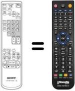 Telecomando equivalente RMT-V166H