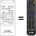 Telecomando equivalente RRMCG0778UM