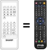 Telecomando equivalente RRMCG1014BMSA