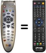 Telecomando equivalente REMCON258