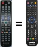 Replacement remote control Samsung UE19C4000