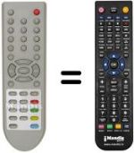 Telecomando equivalente REMCON1133