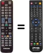 Gleichwertige Fernbedienung Samsung UE40D5700RS/XZG