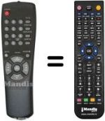 Telecomando equivalente Samsung AA59-10107N