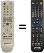 Télécommande équivalente Samsung BN59-00886A