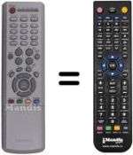 Telecomando equivalente Samsung LE26R41BX / /XEE