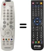 Telecomando equivalente Samsung LE40R51BX/XEU