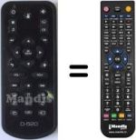 Telecomando equivalente STOREX D-520