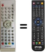 Telecomando equivalente Sunstech TL-X2252D
