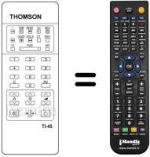 Télécommande équivalente Thomson 925TX0789