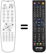 Replacement remote control REMCON241