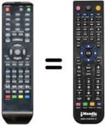 Telecomando equivalente Irradio XTV2280AD