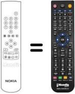 Télécommande équivalente REMCON606