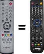 Telecomando equivalente Toshiba V20096228