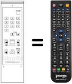 Télécommande équivalente NordMende V1035T