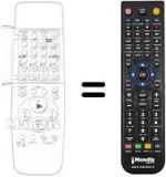 Telecomando equivalente Panasonic VEQ1941