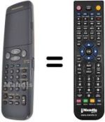 Replacement remote control Panasonic VEQ2041