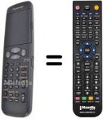 Replacement remote control Panasonic VEQ2055