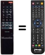 Telecomando equivalente Toshiba V121S
