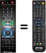 Replacement remote control Woxter I-CUBE1500