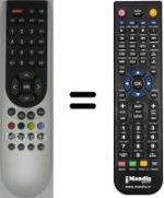 Telecomando equivalente Oki TV32TIT