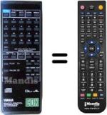 Telecomando equivalente Yamaha CDX-630E