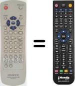 Telecomando equivalente Kenwood DVF3250