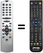 Telecomando equivalente Matsui DTR2