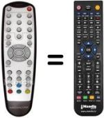 Telecomando equivalente MEDIACOM M-DTRSLIM