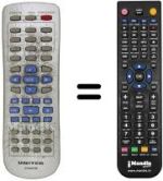 Telecomando equivalente United DVD4057M